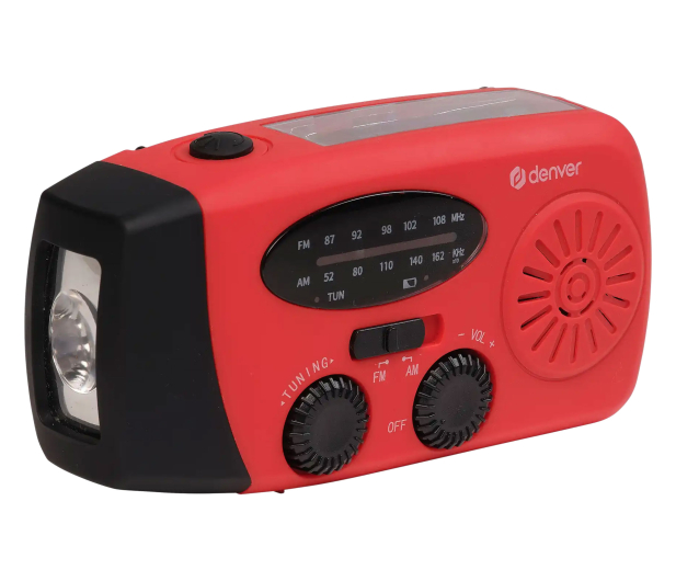 Denver Radio solarne Denver SCR-2005 z lampką i funkcją SOS - 1535083 - zdjęcie 2